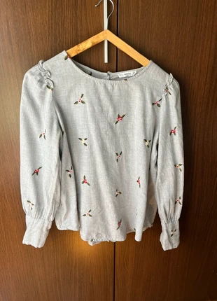 Blusa flores, brand: Mango, condizioni: Ottime, taglia: M / IT 42 / EU 38, €11.90, €13.20 include la Protezione acquisti