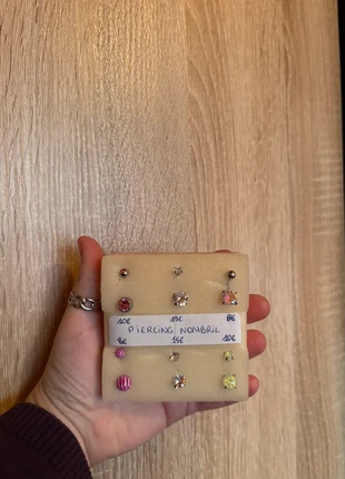 Lot de 6 Piercing nombril, condition: Good, €40.00, €42.70 includes Buyer Protection