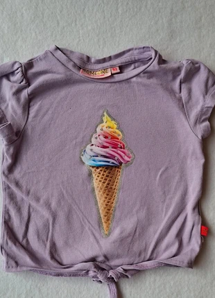 Lila T-shirt met ijsje en knoopdetail | maat 92 | Someone ^, marque: Someone, état: Très bon état, taille: 24-36 mois / 92 cm, 4,00 €, 4,90 € Protection acheteurs incluse