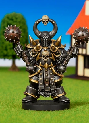 Chaotic Amoured Warrior Fantasy Tabletop Miniature, marca: MOMiniatures, estado: Muito bom, €5.00, €5.95 inclui Proteção do Comprador