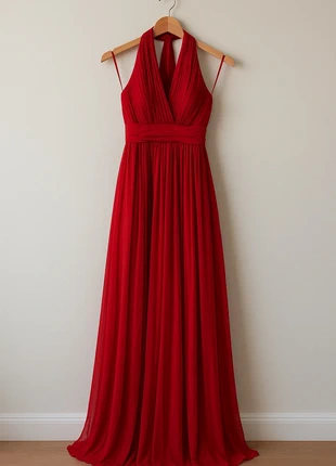 Vestido vermelho gala Mango, marca: Mango, estado: Muy bueno, tamaño: S / 36 / 8, 24,50 €, 26,43 € Protección al comprador incluida