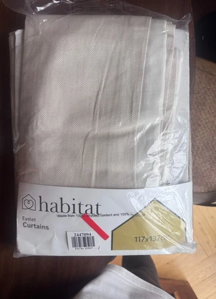 Habitat eyelet curtains, brand: Habitat, condition: New without tags, size: Up to 149 cm, £5.00, £5.95 includes Buyer Protection