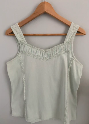 top débardeur vert, marke: Scottage, zustand: Sehr gut, größe: XL / 42 / 14, 5,00 €, 5,95 € inklusive Vinted-Käuferschutz