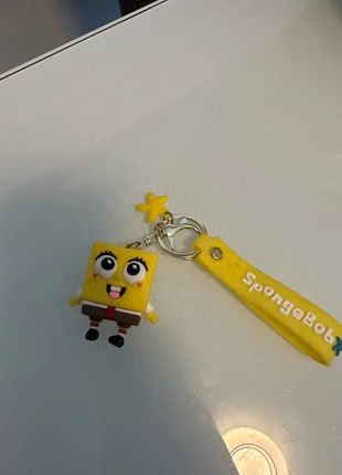 Sleutelhanger, merk: SpongeBob SquarePants, staat: Heel goed, € 1,00, € 1,75 inclusief Kopersbescherming