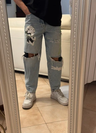 jeans Bershka modello ripped, marke: Bershka, zustand: Neu, größe: W26 | DE 42, 25,00 €, 26,95 € inklusive Vinted-Käuferschutz