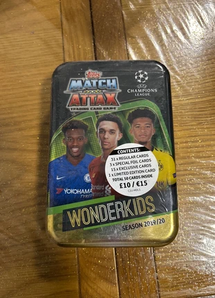Topps Match Attax Wonderkids Mega Tin Season 2019/20, brand: Topps, condition: New with tags, £4.25, £5.16 includes Buyer Protection