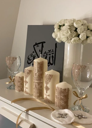 Coffret bougie mariage, marque: Fait Main, état: Neuf avec étiquette, 1,00 €, 1,75 € Protection acheteurs incluse