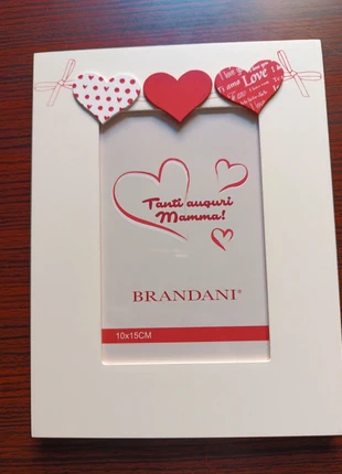 Cornice bianca cuori, marque: Brandani, état: Neuf sans étiquette, 1,00 €, 1,75 € Protection acheteurs incluse