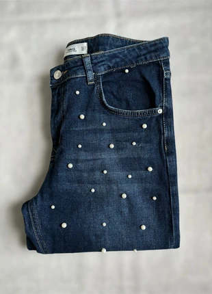 Jean perlé • Slim • Original • Mango, marque: Mango, état: Bon état, taille: L / 40 / 12, 5,00 €, 5,95 € Protection acheteurs incluse