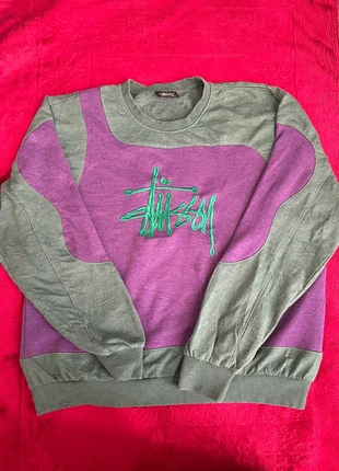 Vintage Stüssy sweater rework, marca: Stüssy, estado: Muy bueno, tamaño: M / 38 / 10, 29,99 €, 32,19 € Protección al comprador incluida