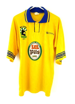 Blyth Spartans Away Shirt 1997. Small Adults. Original Yellow Football Top Only, brand: Activity, condition: Good, size: S, £60.00, £63.70 includes Buyer Protection Pro