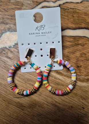 Boucles d'oreilles, marque: Karina Bailey, état: Neuf avec étiquette, 3,00 €, 3,85 € Protection acheteurs (Pro) incluse