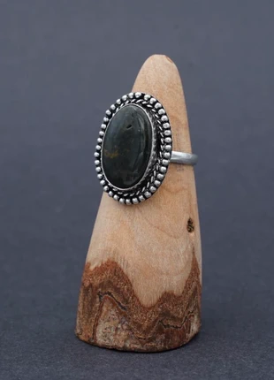 925 Sterling Silver Pietersite Jasper Gemstone Ring Size R1/2, brand: Silver, condition: Very good, size: 19 mm / R½, £13.99, £15.39 includes Buyer Protection