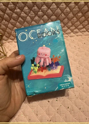 Mini Blocs de Construction - Pieuvre/Méduse Rose & Océan - 233 pcs (Neuf), estado: Muito bom, tamanho: Tamanho único, €2.00, €2.80 inclui Proteção do Comprador