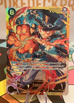 Carte one piece Sabo (sec) op07-118, marque: OnePiece, état: Neuf sans étiquette, 3,00 €, 3,85 € Protection acheteurs incluse