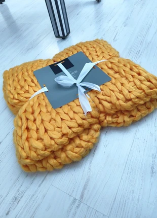 Plaid grosse maille 120 x 150 cm, brand: boutique On S'destock, condizioni: Nuovo con cartellino, €20.00, €21.70 include la Protezione acquisti Pro