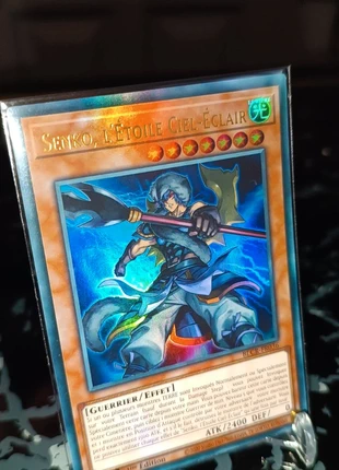 Carte yugioh senko l étoile ciel éclair, brand: Yu-Gi-Oh!, condition: Good, €1.00, €1.75 includes Buyer Protection