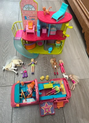 Maison + voiture + polly pocket, marque: Polly Pocket, état: Bon état, taille: 5 ans / 110 cm, 7,00 €, 8,05 € Protection acheteurs incluse