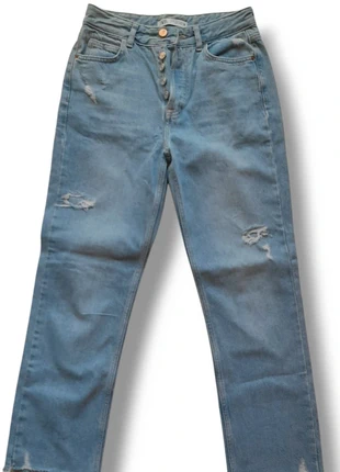 Mom Jeans Zara, marca: Zara, estado: Muy bueno, tamaño: S / 36 / 8, 6,00 €, 7,00 € Protección al comprador incluida