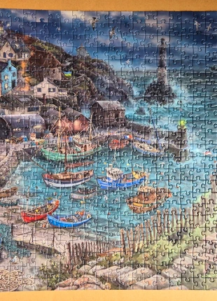 Escape puzzle 759p. Le village de pêcheurs, marke: Ravensburger, zustand: Sehr gut, 11,00 €, 12,25 € inklusive Vinted-Käuferschutz