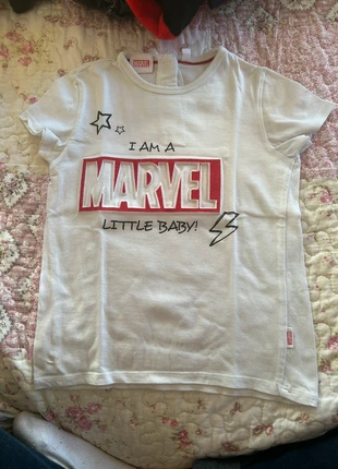 T shirt Marvel, brand: Marvel, condizioni: Ottime, taglia: 24-36 mesi / 92 cm, €1.00, €1.75 include la Protezione acquisti