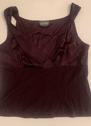 silk red top, brand: Jordana, condition: Very good, size: L / 12, £8.00, £9.10 includes Buyer Protection