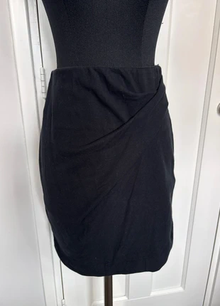 IRO rokje – zwart asymmetrisch met elegante plooien – maat S (NL/D 36) 🖤, marque: IRO, état: Neuf sans étiquette, taille: S / 36 / 8, 65,00 €, 68,95 € Protection acheteurs incluse