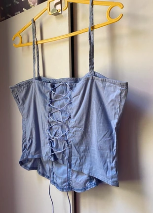 Haut style corset ajustable taille 42, zustand: Gut, größe: L / 40 / 12, 4,00 €, 4,90 € inklusive Vinted-Käuferschutz