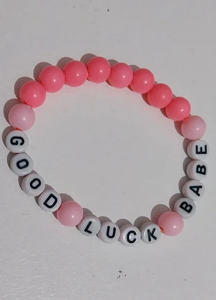 Good Luck, Babe Pink Chappel Roan Bracelet, brand: NO LABEL, condition: New without tags, £1.00, £1.75 includes Buyer Protection