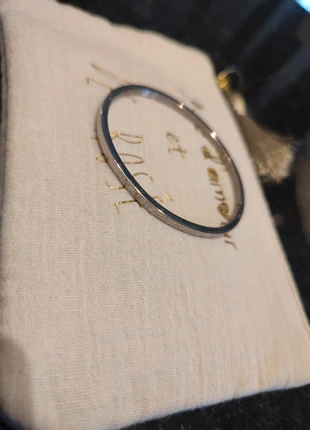 Bracelet jonc argenté - Gravure Chieuse et amoureuse, marke: sans marque, zustand: Neu, 3,00 €, 3,85 € inklusive Vinted-Käuferschutz