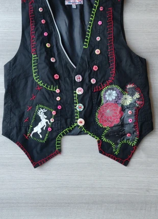 Gilet unique fait main Taille M, marque: Vintage Boutique, état: Très bon état, taille: M, 9,90 €, 11,10 € Protection acheteurs incluse