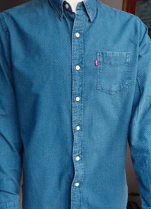 Camicia Levi’s vintage uomo – tessuto lavorato, stile senza tempo, merk: Levi's, staat: Heel goed, maat: L, € 25,00, € 26,95 inclusief Kopersbescherming