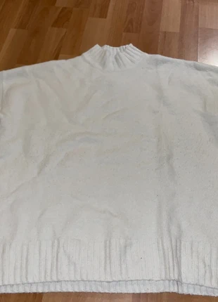 Pull col roulé blanc, marke: Kiabi, zustand: Gut, größe: XXL / 44 / 16, 7,00 €, 8,05 € inklusive Vinted-Käuferschutz