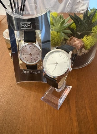 F&F Men’s Watch – Black Strap, Silver Dial, brand: F&F, condition: New without tags, size: One size, £3.95, £4.85 includes Buyer Protection