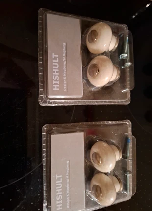 4 x Knauf für Kommode, merk: IKEA, staat: Nieuw zonder prijskaartje, € 6,00, € 7,00 inclusief Kopersbescherming