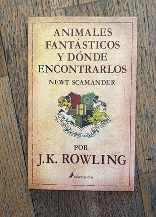 libro infantil-juvenil fantasía Harry Potter: Animales fantásticos y dónde encontrarlos J.K. Rowling, état: Neuf sans étiquette, 5,00 €, 5,95 € Protection acheteurs incluse