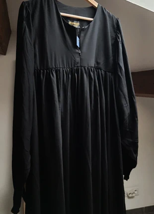 Abaya large épaisse plissée noire, marca: Rawan, estado: Nuevo con etiquetas, tamaño: Talla única, 31,00 €, 33,25 € Protección al comprador incluida