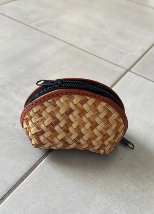 Petit porte monnaie vanneries rotin, estado: Muy bueno, 3,00 €, 3,85 € Protección al comprador incluida