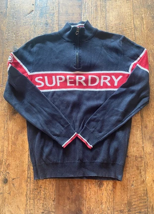 pull homme col zippé superdry taille m, marke: Superdry, zustand: Sehr gut, größe: M, 10,00 €, 11,20 € inklusive Vinted-Käuferschutz