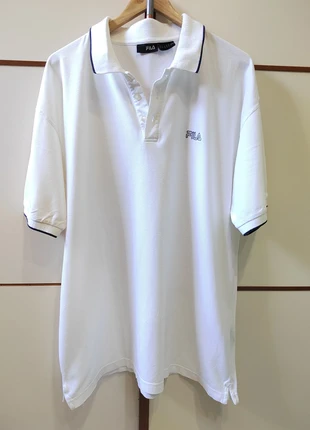 Fila polo bianca tg. XL, marke: FILA, zustand: Sehr gut, größe: XL, 15,00 €, 16,45 € inklusive Vinted-Käuferschutz