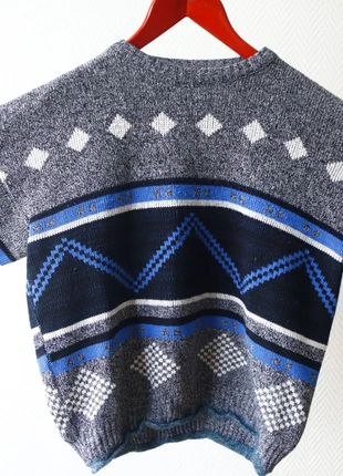 pull laine motif géométrique vintage, marke: Vintage Dressing, zustand: Sehr gut, größe: M, 16,00 €, 17,50 € inklusive Vinted-Käuferschutz