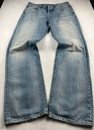 Jean Levi’s 501 Homme W33 / FR42 coupe droite Regular bleu clair - lh305, marke: Levi's, zustand: Sehr gut, größe: W33 | DE 48, 23,00 €, 24,85 € inklusive Vinted-Käuferschutz