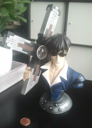 Trigun resin bust - Nicholas D.Wolfwood (exclusive release) Palisades anime crosspunisher, merk: trigun, staat: Heel goed, maat: Universeel, € 168,50, € 177,63 inclusief Kopersbescherming