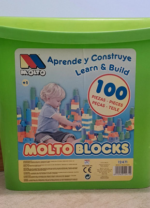 Molto blocs 100 pièces pour s'amuser, marke: MOLTO, zustand: Sehr gut, größe: 12-18 Monate / 80, 10,00 €, 11,20 € inklusive Vinted-Käuferschutz