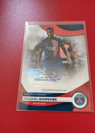 Carte kimpembe signé, marke: Topps, zustand: Neu, 14,00 €, 15,40 € inklusive Vinted-Käuferschutz