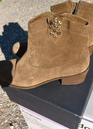 Bottines cuir et dain  camel, marca: Blue Velvet, estado: Muito bom, tamanho: 40, €17.00, €18.55 inclui Proteção do Comprador