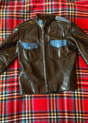 Leather motor jacket, marca: Vintage, estado: Satisfactorio, tamaño: S / 36 / 8, 15,00 €, 16,45 € Protección al comprador incluida