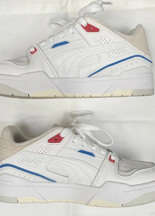 Puma Slipstream BBall blanc bleu rouge taille 36, marque: Puma, état: Neuf sans étiquette, taille: 36, 80,00 €, 84,70 € Protection acheteurs incluse