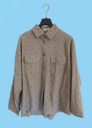 Camicia Oversize con cuori 🖤 #002, brand: Monique, condizioni: Ottime, taglia: M / IT 42 / EU 38, €8.50, €9.63 include la Protezione acquisti