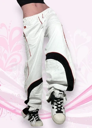 Vintage Y2K annes 2000's white racer corduroy pants 🇺🇸, marca: Vintage Dressing, estado: Muy bueno, tamaño: XL, 38,99 €, 41,64 € Protección al comprador Pro incluida